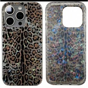 NEW! iridescent Leopard print phone case
Size iPhone 13 pro